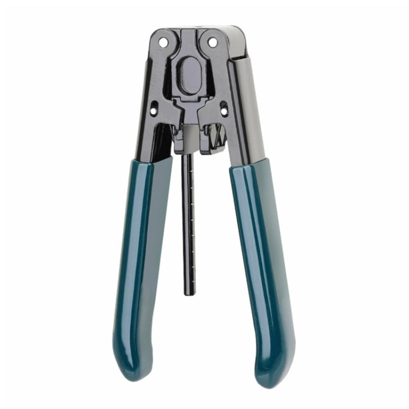Fiber Optic Stripper Metal Cable Stripper Cold Splicing Tool Pliers(Round Core)