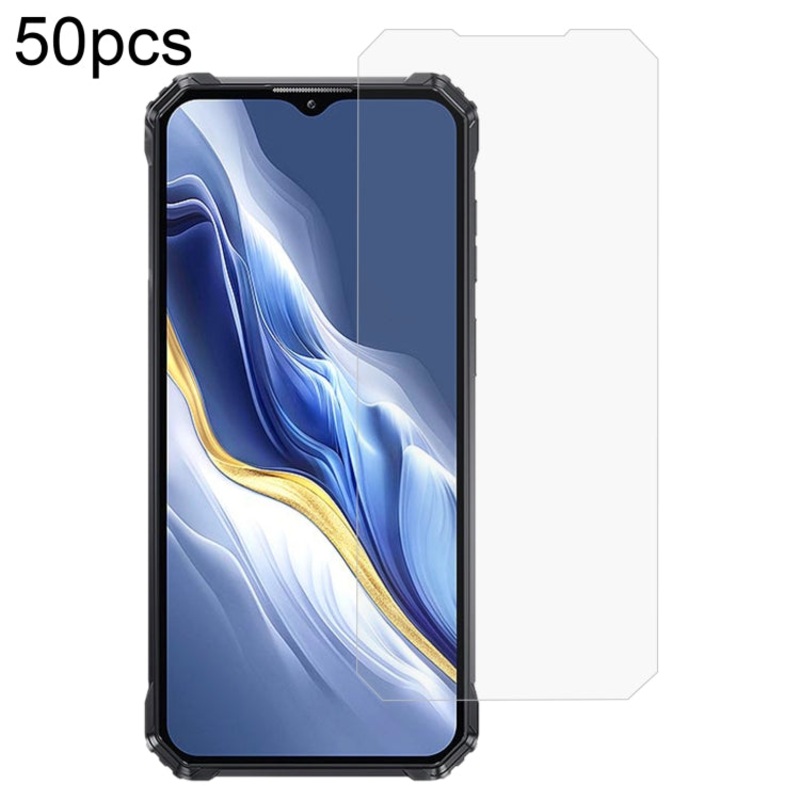 For Oukitel WP36 Pro 50pcs 3D 0.3mm Fine Hole High Aluminum Tempered Glass Film