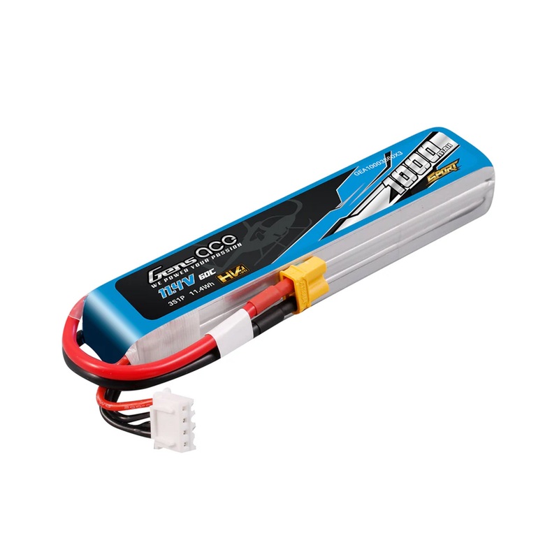 GENSACE Li-Po Sport 3S 11.1V 1000mAh 60C with XT30 HV