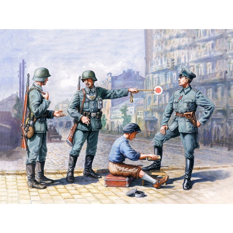German Patrol (1939-1942) 4 Figures