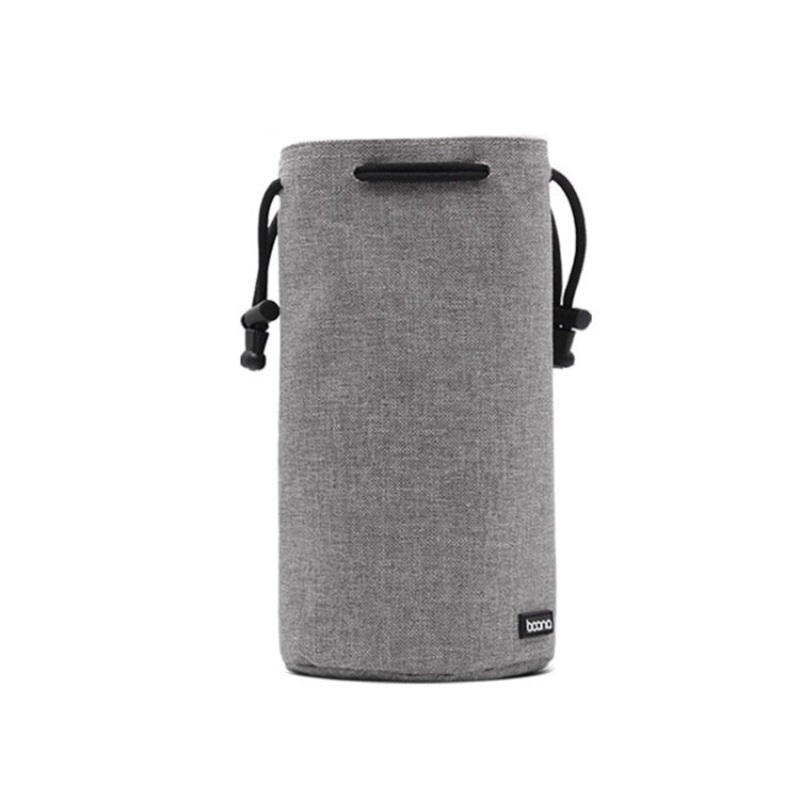 Benna Waterproof SLR Camera Lens Bag Lens Protective Cover Pouch Bag, Color: Round Small(Gray)