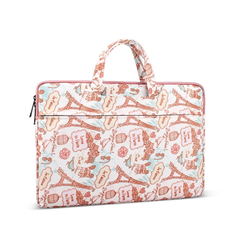 Canvas Waterproof Laptop Handbag for 14.1 inch Laptops