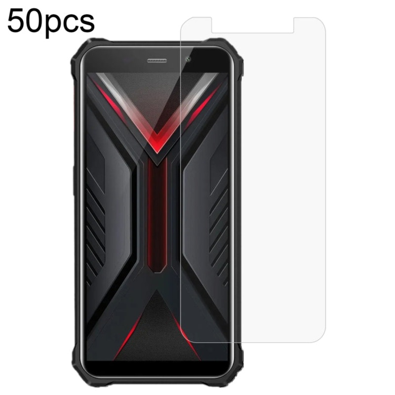For FOSSiBOT F101 50pcs 0.26mm 9H 2.5D Tempered Glass Film