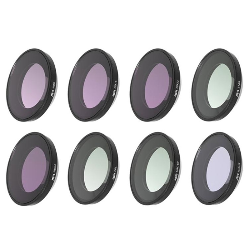 For Insta360 GO Ultra JSR LH Series Lens Filter, Filter:8 in 1 CPL UV ND Mixed