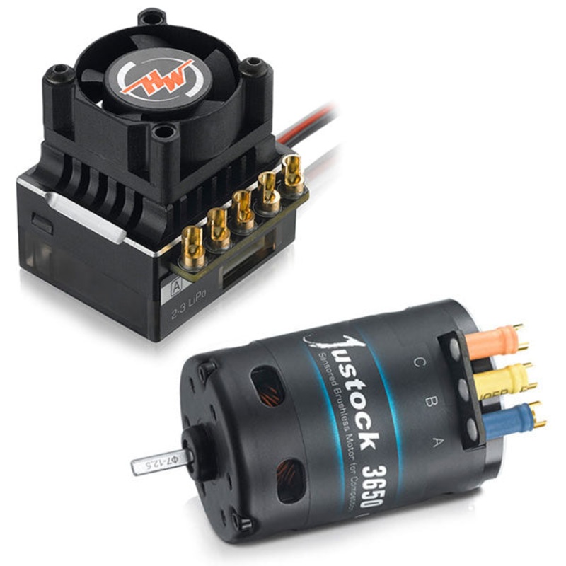 Hobbywing XR10 Pro ESC Combo With XERUN Justock 10.5T Motor 38020400
