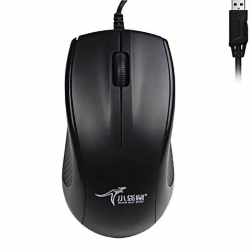 Little Kangaroo DS-911 1200DPI Ambidextrous Wired Laptop Mouse Desktop Mouse For Office & Home Use, Spec: USB
