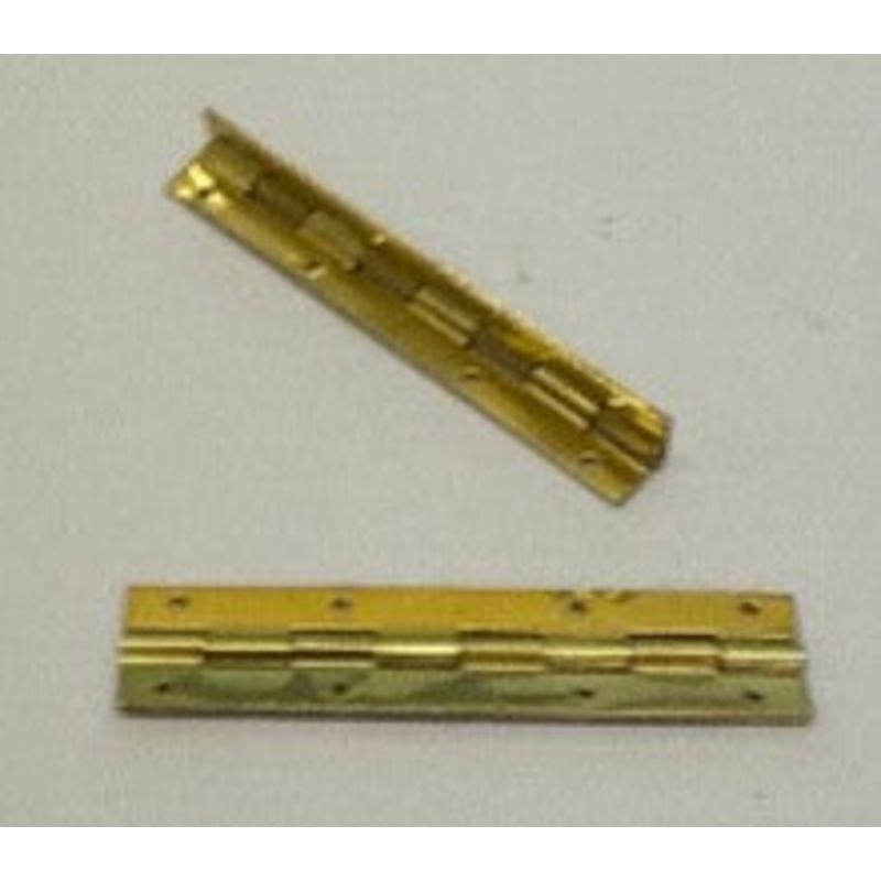 Brass Hinges 40mm x 9mm (Pack of 2 Hinges)