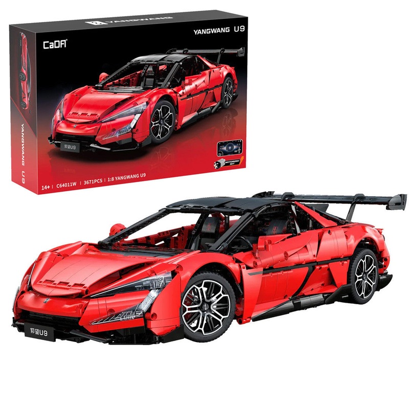 CADA 1:8 BYD Yangwang U9 Electric Super Coup - 3671 pcs