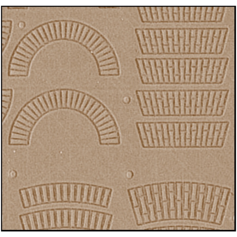 FBS411C 4mm English Bond Corner Brickwork Soldier Courses Lintels