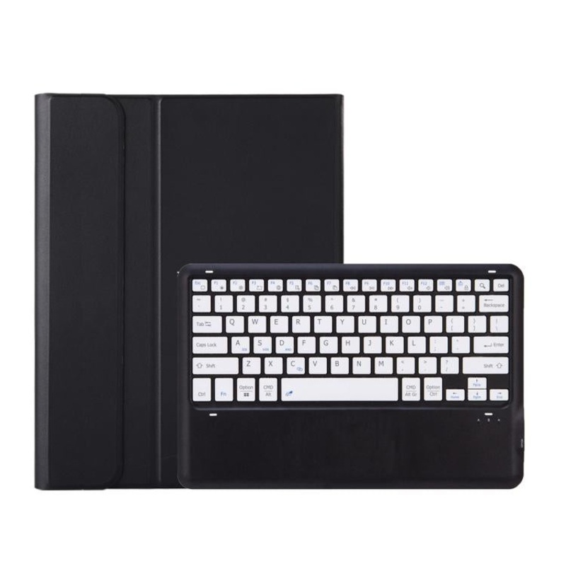 For Honor MagicPad 3 13.3 inch Ultra-thin Detachable Bluetooth Keyboard Leather Tablet Case(Black White)
