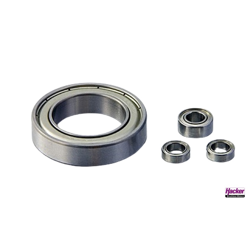 Hacker Motor spares Bearing set for A40-motor 14-pole classic 17873887