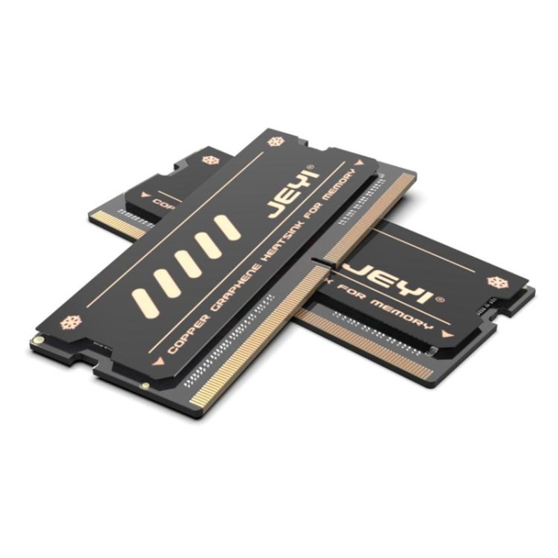 2pcs /Pack JEYI Pure Copper Graphene Laptop Memory Heatsink Radiator for DDR5 DDR4 DDR3(NB-CG)