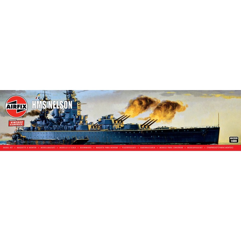 Airfix 1:600 HMS Nelson Kit A04203V