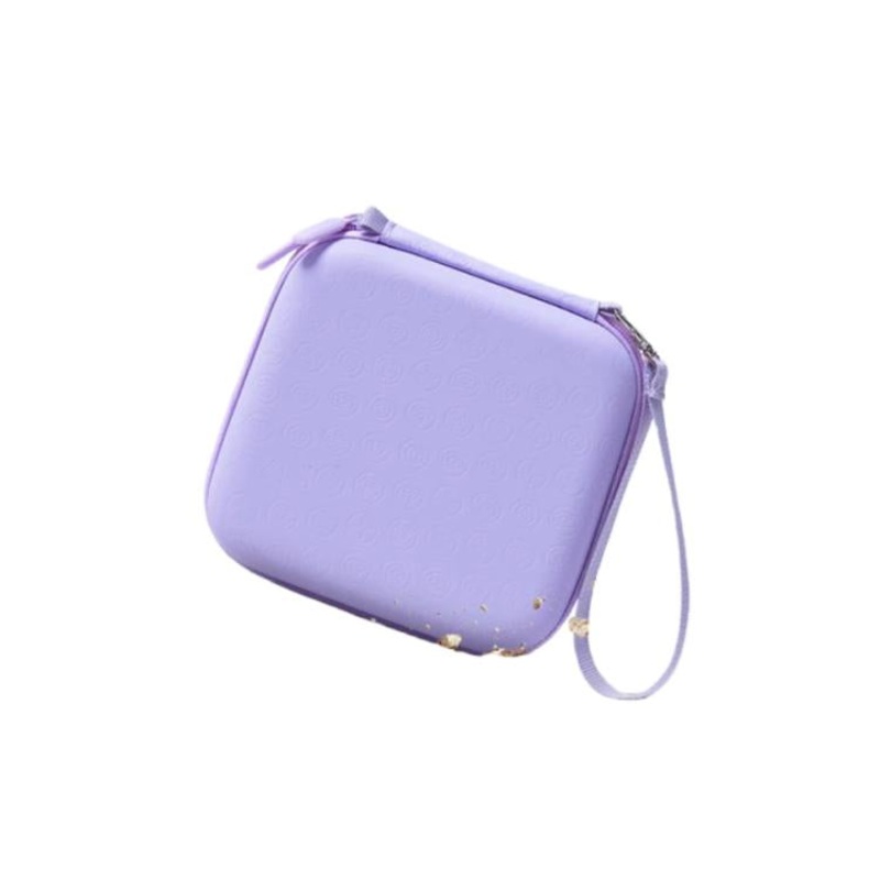 For DJI Osmo Action 6 Standard Combo Macaron-Colored Storage Box Bag(Purple)