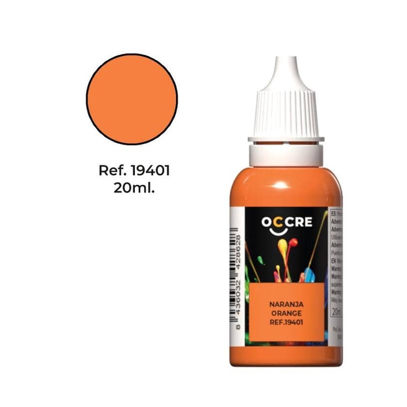 OcCre OcCre Acrylic Paint Orange 20ml OC19401