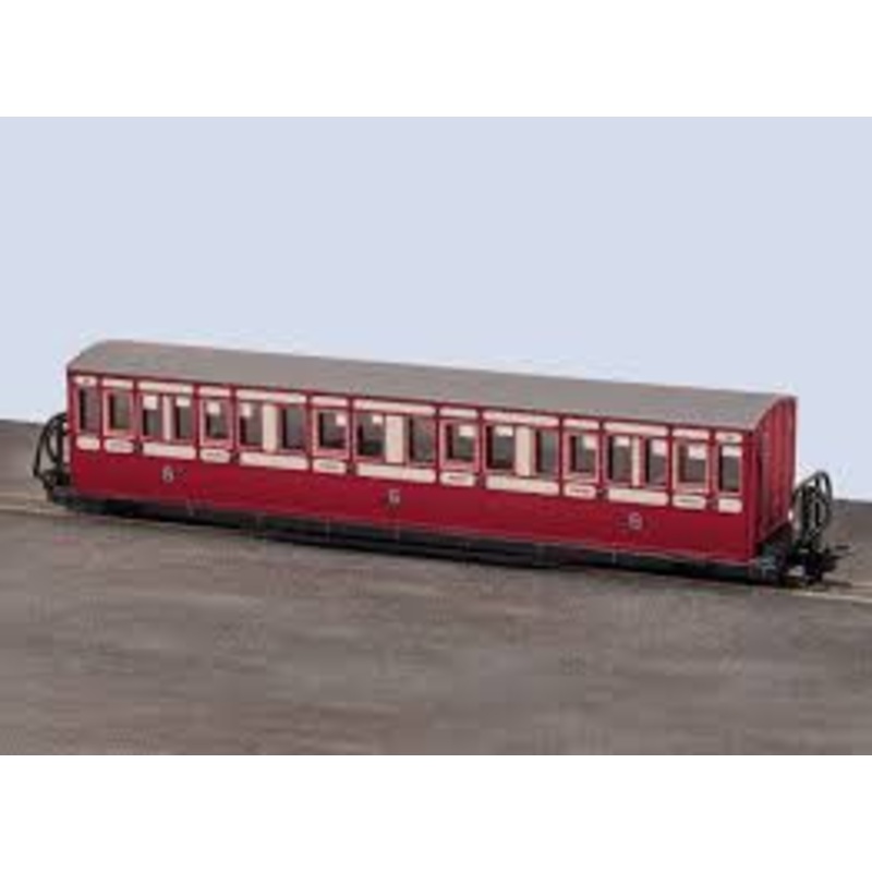 PECO F.R. Bowsider - Long Red & Cream No. 19 OO-9 GR-622A