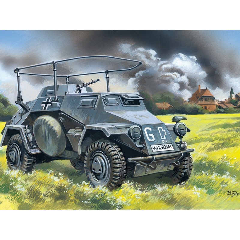 Sd.Kfz.223 German Radio Communication Vehicle