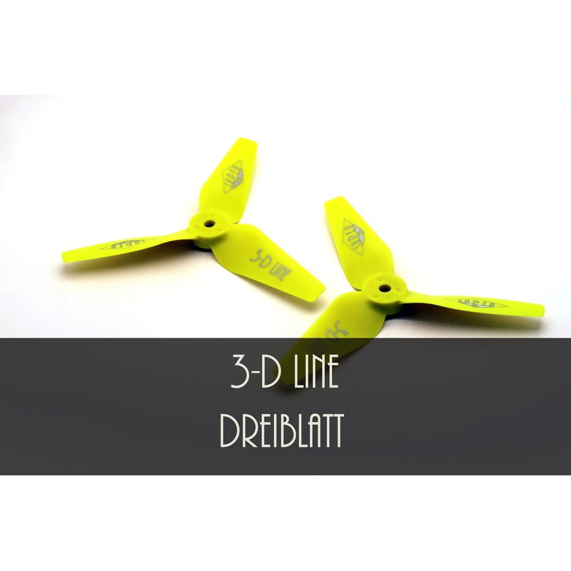 Super Schulze 3 Blade 3-D Line Multicopter blades 3.8x3.5