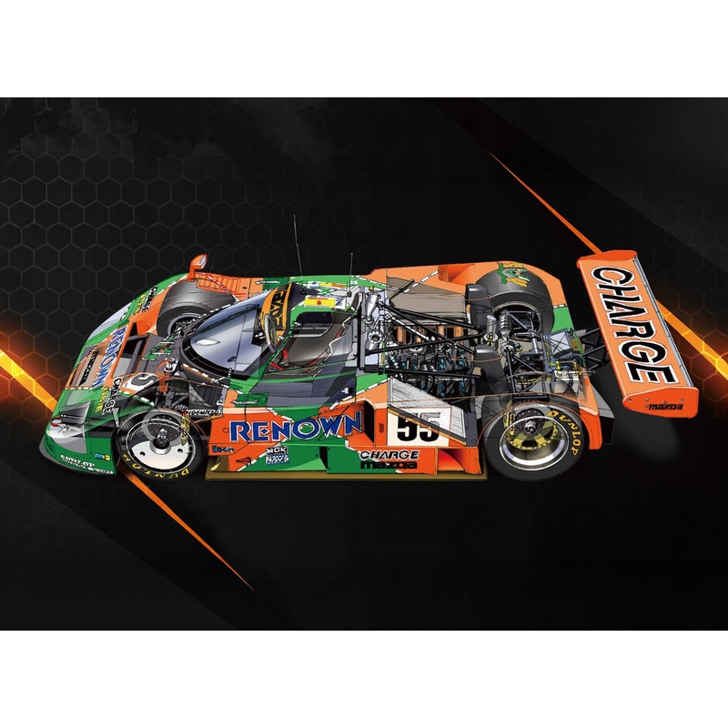 BEEMAX DEVELOPMENT COMPANY LTD (USD) 1/12 Mazda 787B 1991 24 Hours of Le Mans Winner BX12003