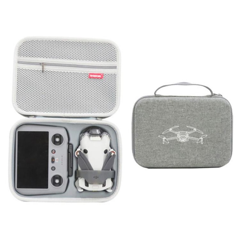 For DJI Mini 4 Pro WOKEMA With Screen Pressure-Resistant Waterproof Portable Storage Bag