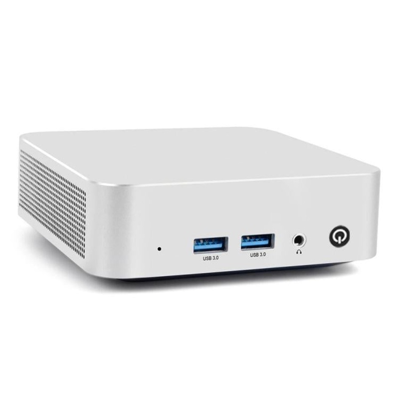MN370 Windows 10 Low-power Home Office Mini PC, 8GB + 128GB, Intel Pentium N3700 Quad Core Processor(UK Plug)
