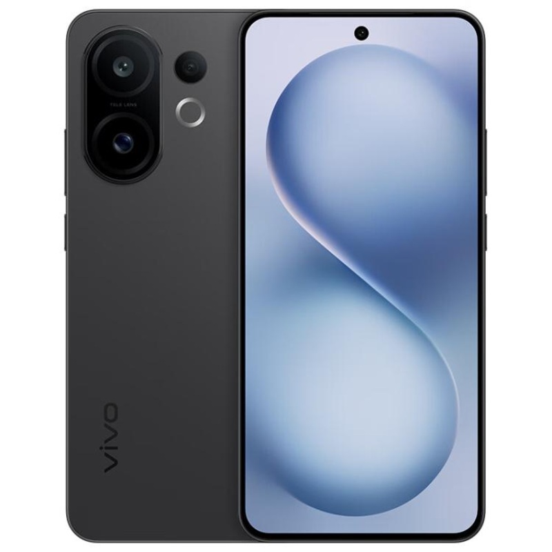 vivo S30, 12GB+256GB, Screen Fingerprint, 6.67 inch Android 15 Snapdragon 7 Gen 4 Octa Core, OTG, NFC, Network: 5G, Support Google Play (Black)