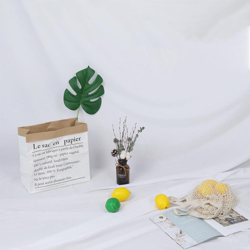 1 x 2.4m Photo Background Cloth Increased Widened Photography Cloth Live Broadcast Solid Color Cloth(White)