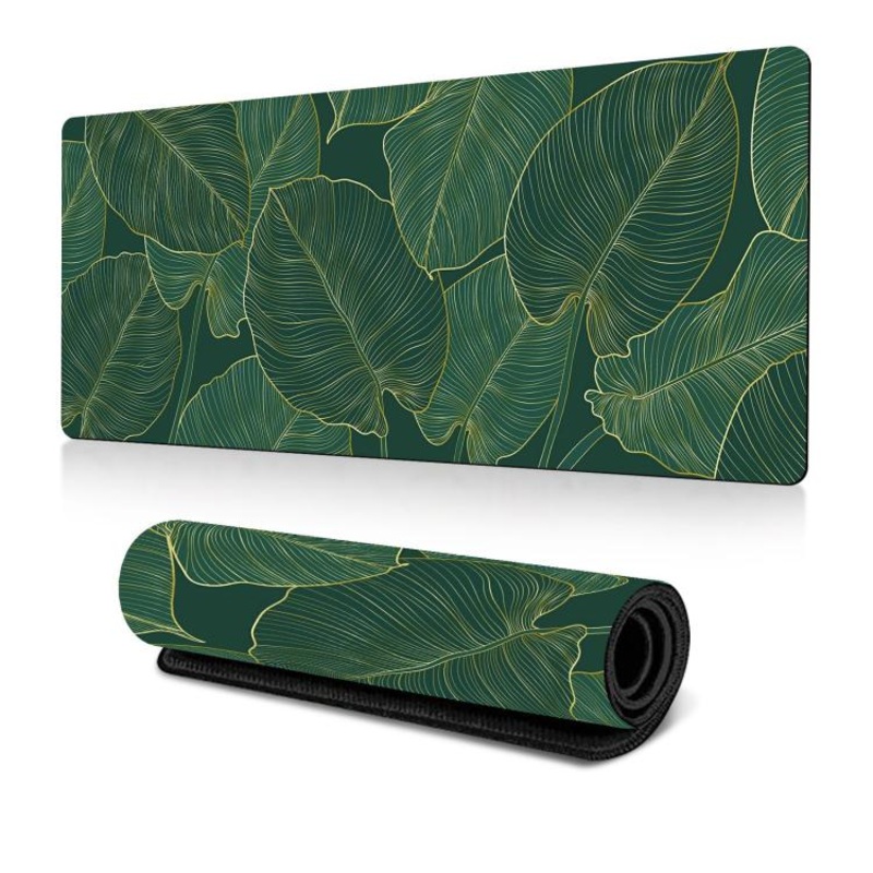 Flowers and Trees Themed Mouse Pad Desk Mat For Office/Gaming 300x700x2mm(No.3)