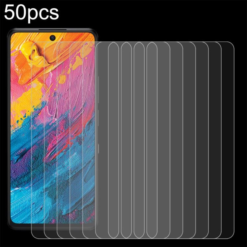 For TCL 60 XE NxtPaper 5G 50pcs 0.26mm 9H 2.5D Tempered Glass Film