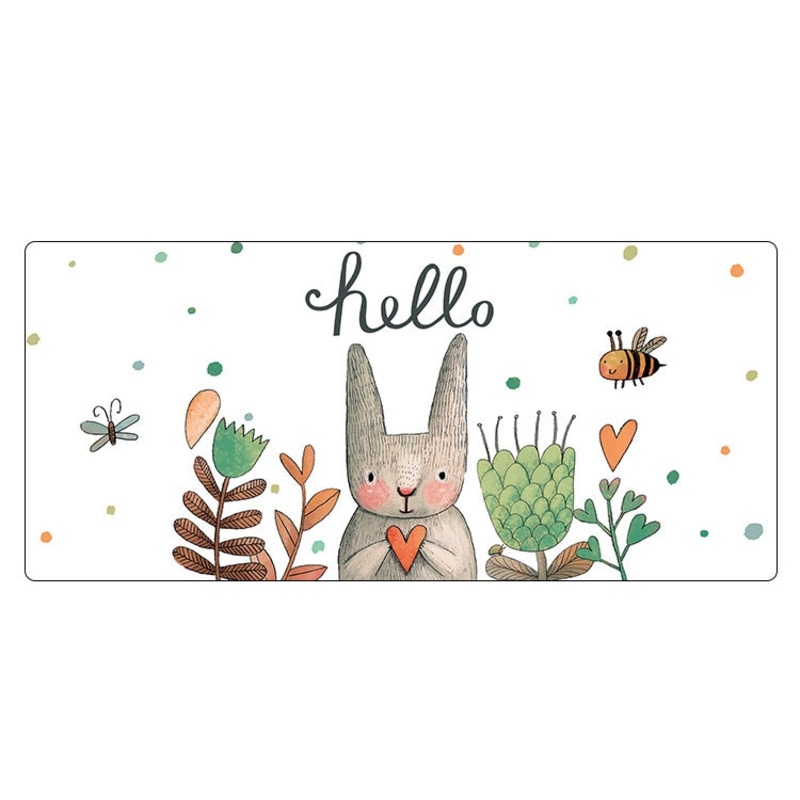 Cute Cartoon Non-Slip Desk Mat, Size: 300 x 800 x 3mm Seaming(006)