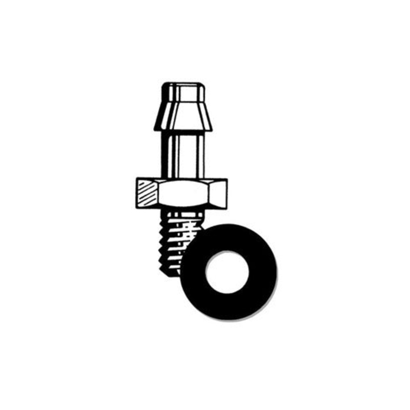 Dubro 10-32 Bolt-On Pressure Fitting