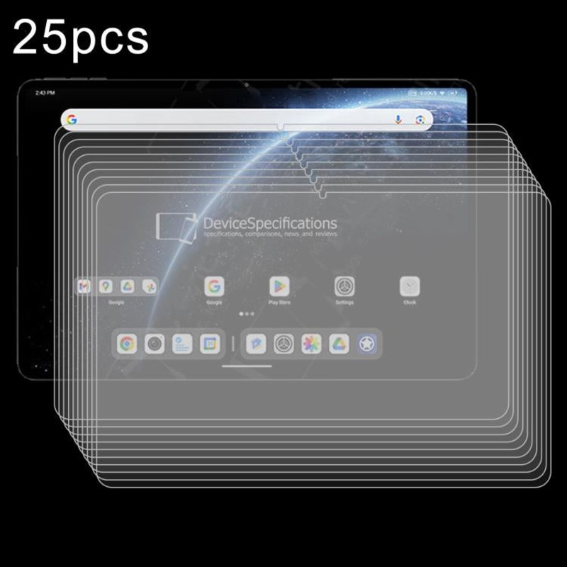 For ALLDOCUBE Ultra Pad 13 inch 25pcs 9H 0.3mm Explosion-proof Tempered Glass Film