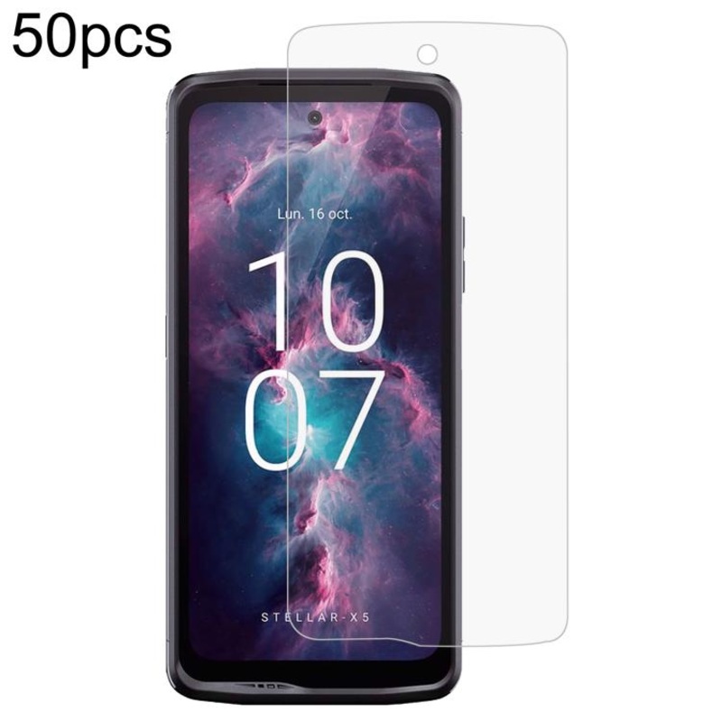 For Crosscall Stellar-X5S 50pcs 0.3mm High Aluminum Tempered Glass Film