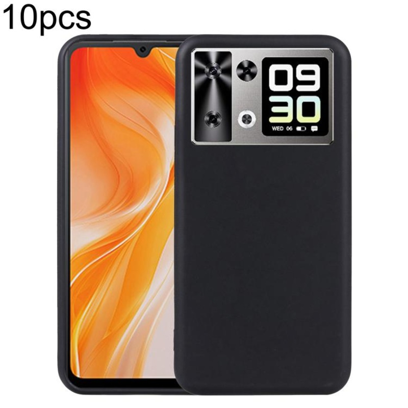 For Cubot P90 10pcs TPU Phone Case(Black)
