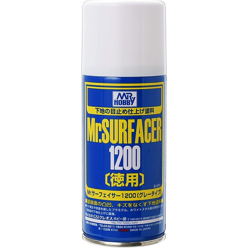 Mr Hobby Mr. Suurfacer 1200 - Gray B-515