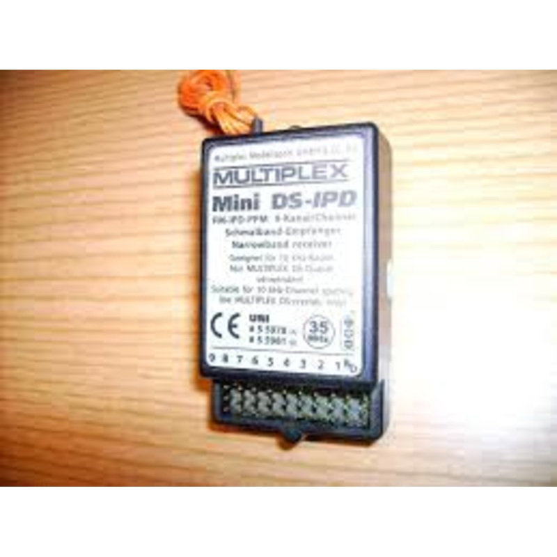 Multiplex 55978 Mini DS IPD 35MHz Receiver (BOX 79)