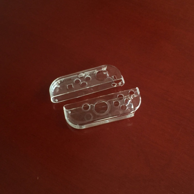 Transparent PC Protective Cover Handle Crystal Case for Switch Game Controller