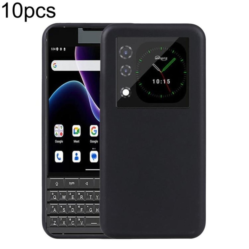 For Unihertz Titan 2 10pcs TPU Phone Case(Black)