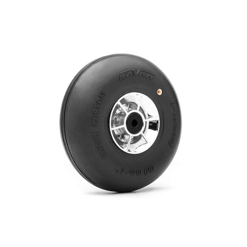 Kavan Super Light Scale Air Wheel Treaded 100mm - 1 Pair