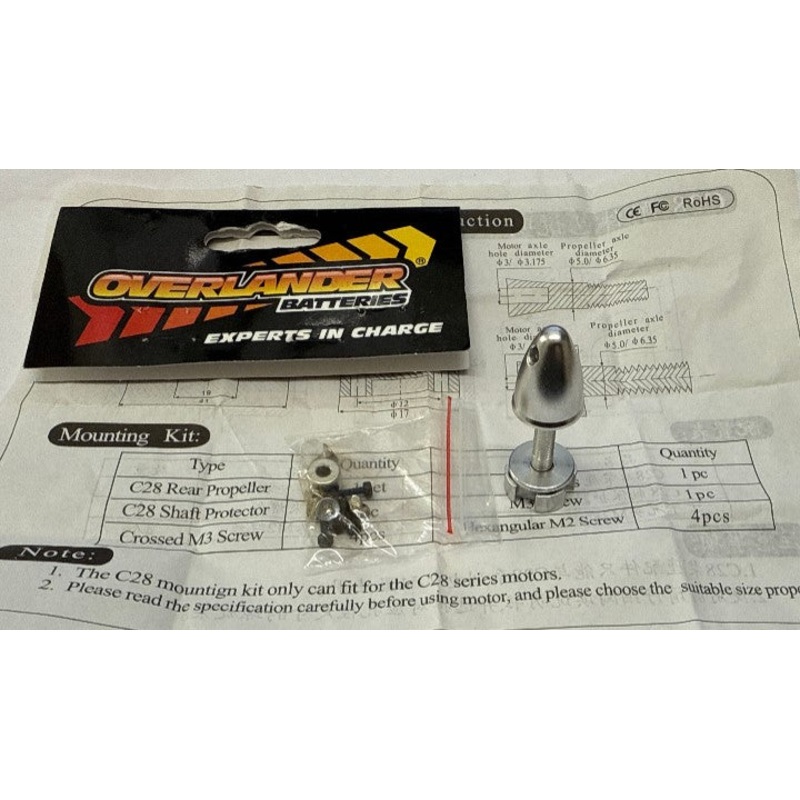 Tornado Thumper C28 Prop Adapter