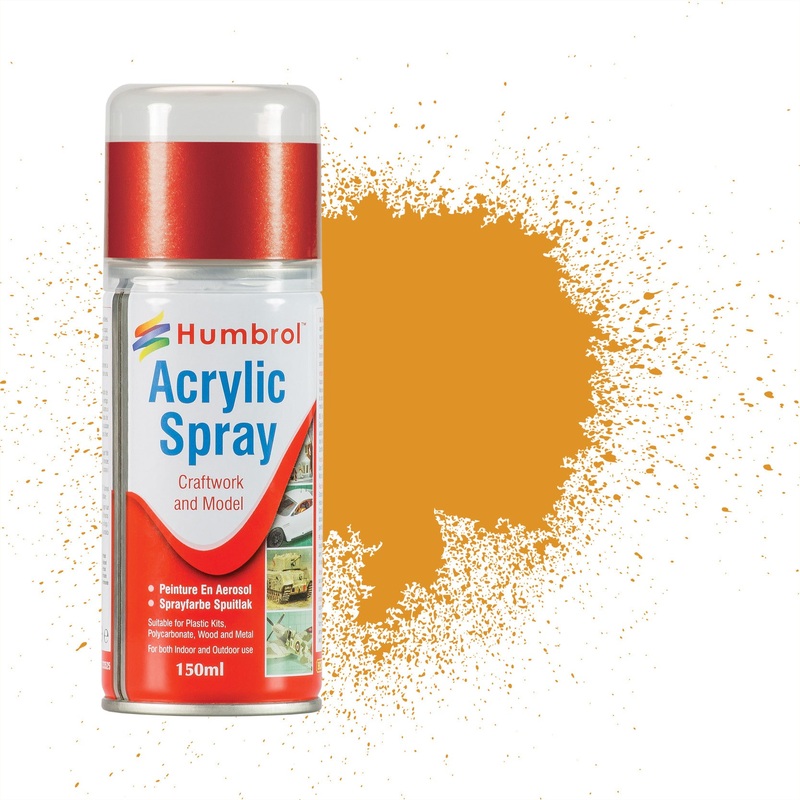 4508554 150ML Humbrol Sprays No 54 Brass