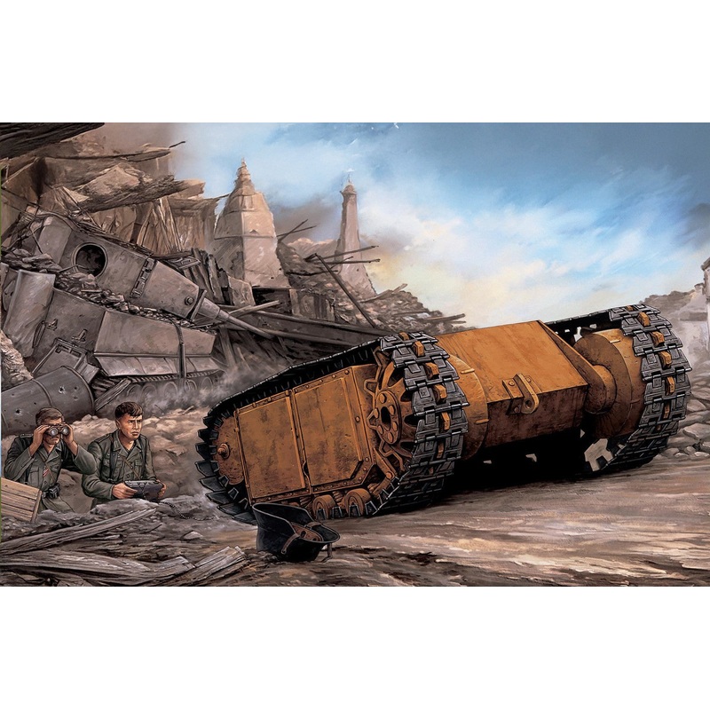DRAGON 1/35 German Engineers with Goliath Demolition Vehicle