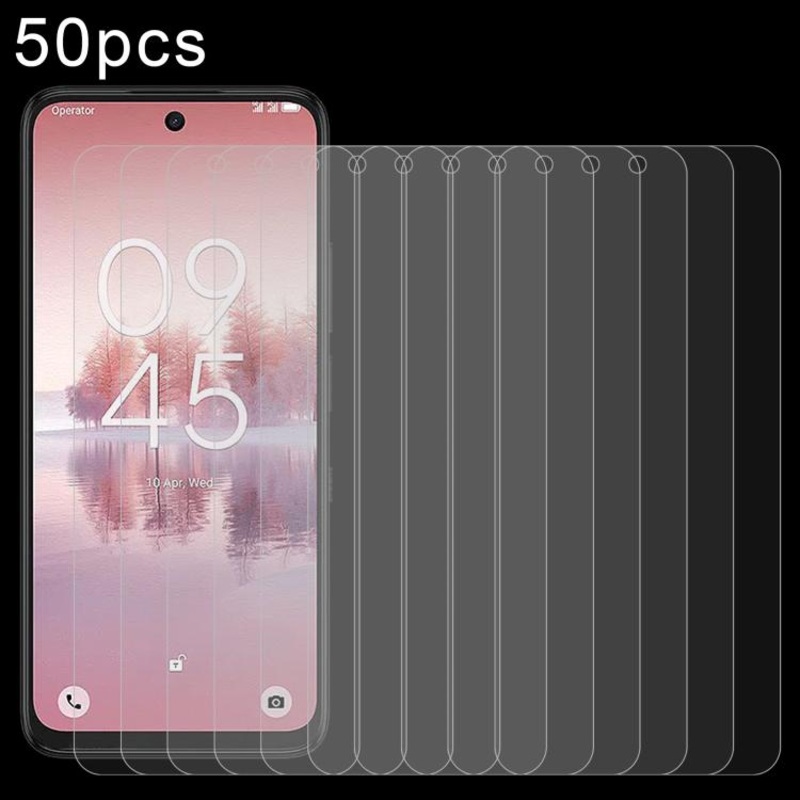 For TCL 60 SE NxtPaper 5G 50pcs 0.26mm 9H 2.5D Tempered Glass Film