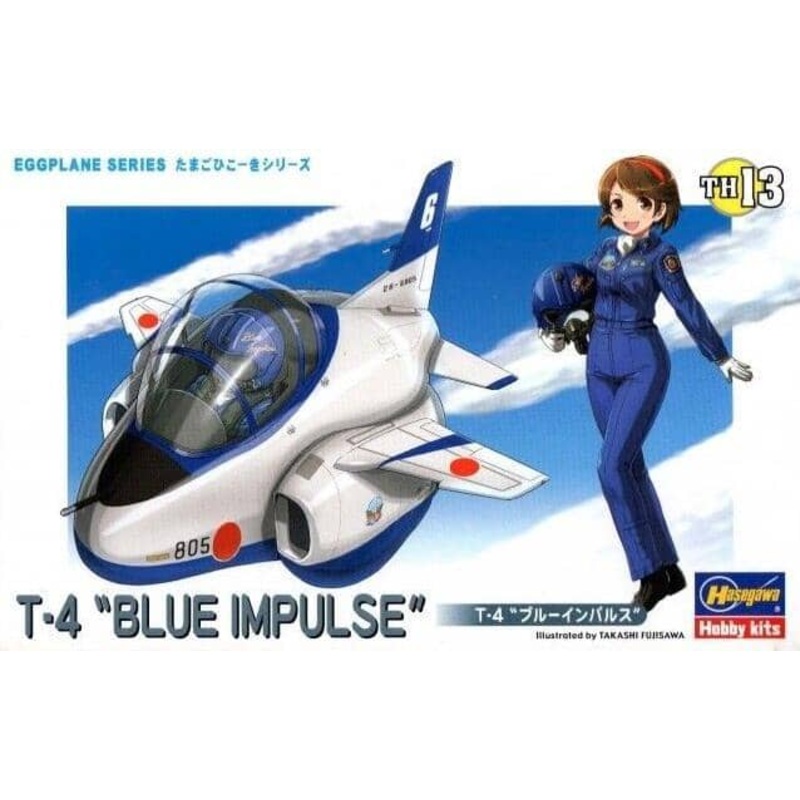 Hasegawa Egg Plane Kit T-4 Blue Impulse