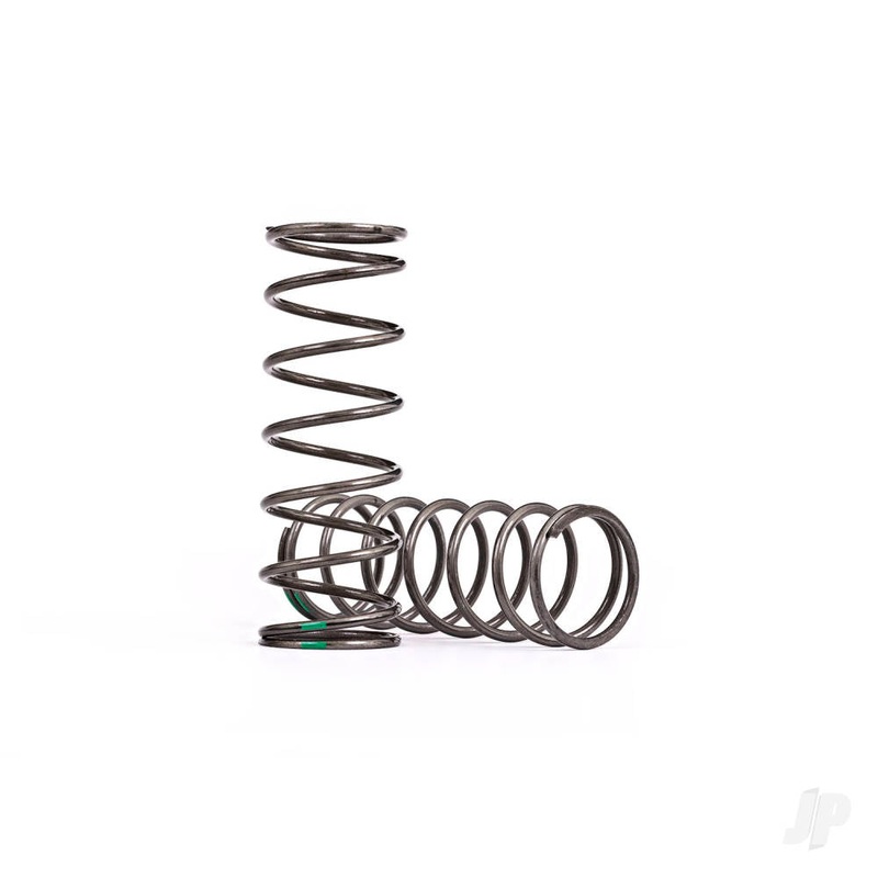 Springs shock medium (natural finish) (GTX) (3.141 rate green stripe) (2)