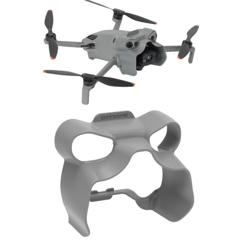 For DJI Mini 5 Pro Sunnylife Lens Hood Anti-glare Lens Cover Sunhood Gimbal Protective Cap (Grey)