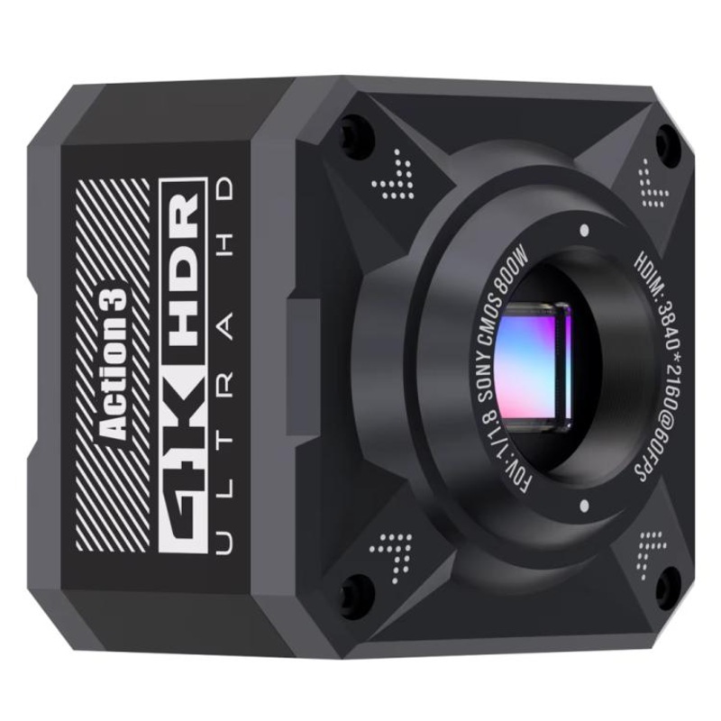 Mechanic Action3 HDMI / USB Thermal Imaging 4K HD Microscope Camera, Plug:EU Plug