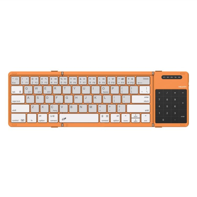 NILLKIN Magic Cube Pocket Wireless Folding Keyboard(Orange)