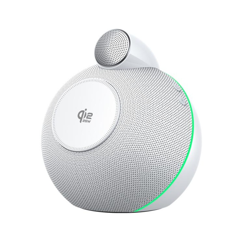X16 Conch Sound 25W Wireless Charging Bluetooth Speaker(Grey)