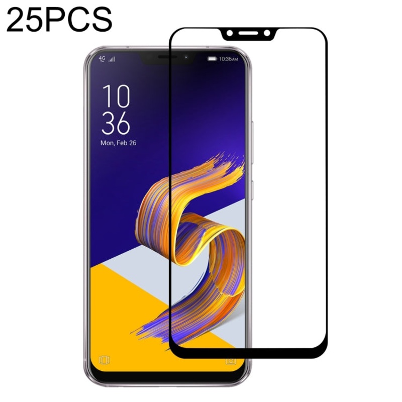 For Asus Zenfone 5 ZE620KL 25 PCS Full Glue Full Cover Screen Protector Tempered Glass Film